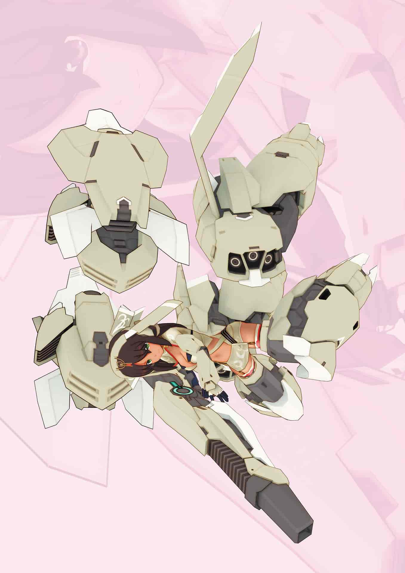 Alice Gear Aegis(爱丽丝机甲) 公式设定画集[146P]
