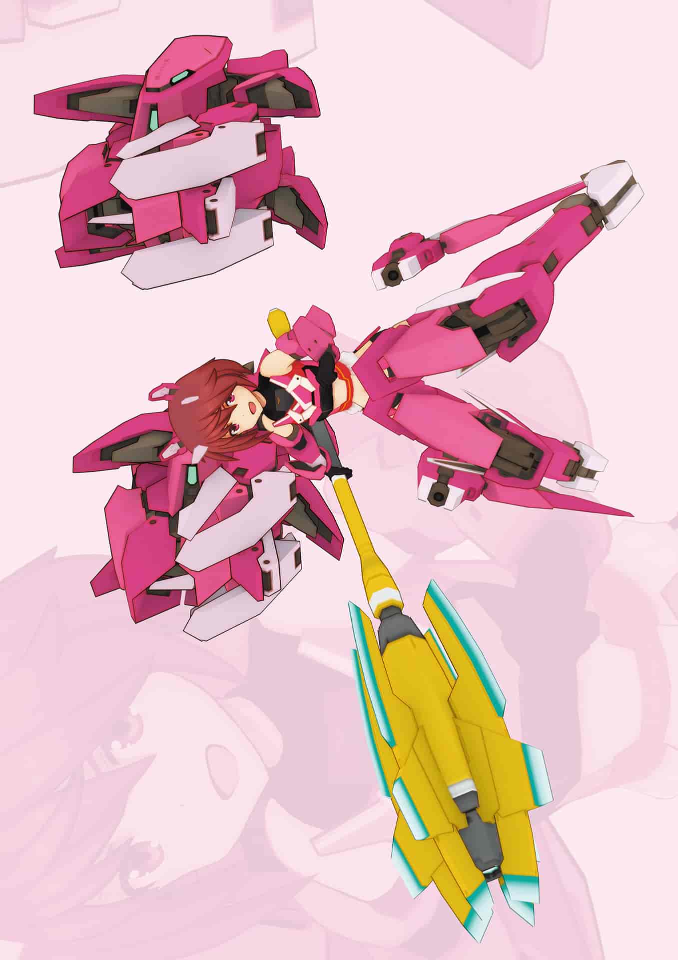 Alice Gear Aegis(爱丽丝机甲) 公式设定画集[146P]