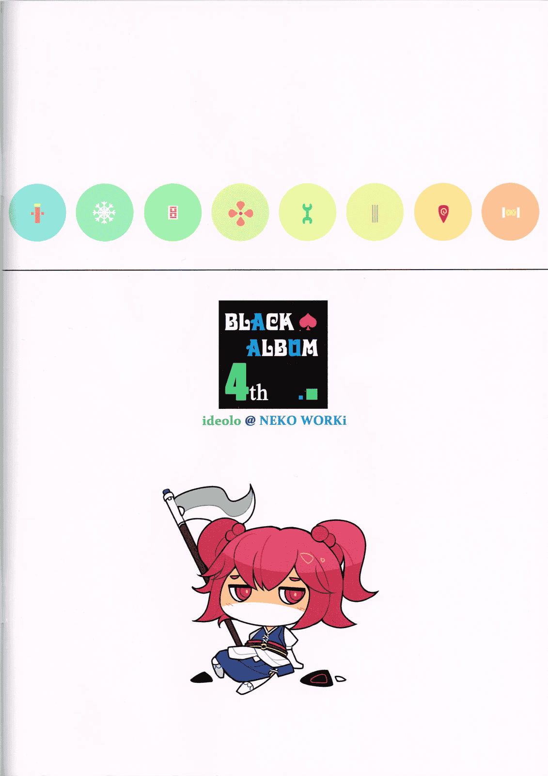 NEKO WORKi (ideolo)东方同人画集10册合集[189P]