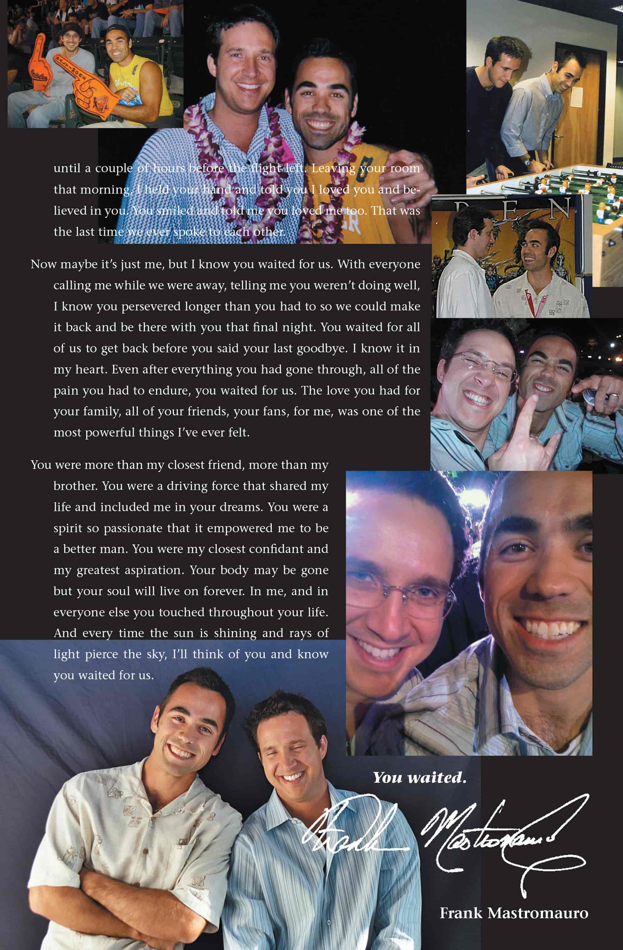 A Tribute to Michael Turner[69P]