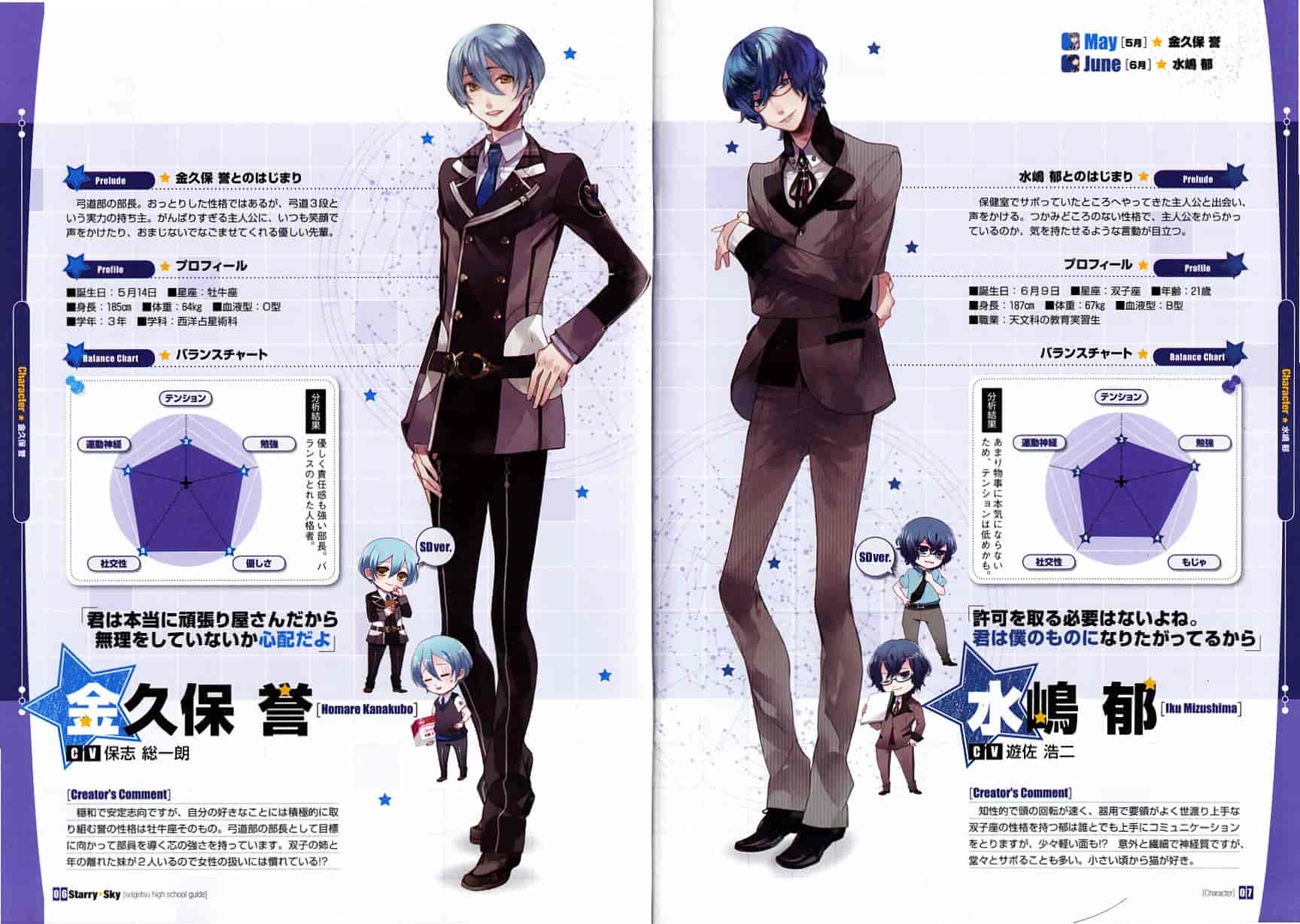 Starry☆Sky 画集3册合集[250P]