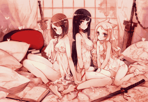 大槍葦人＊少女画展[34P]