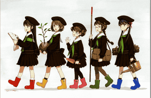 大槍葦人＊少女画展[34P]
