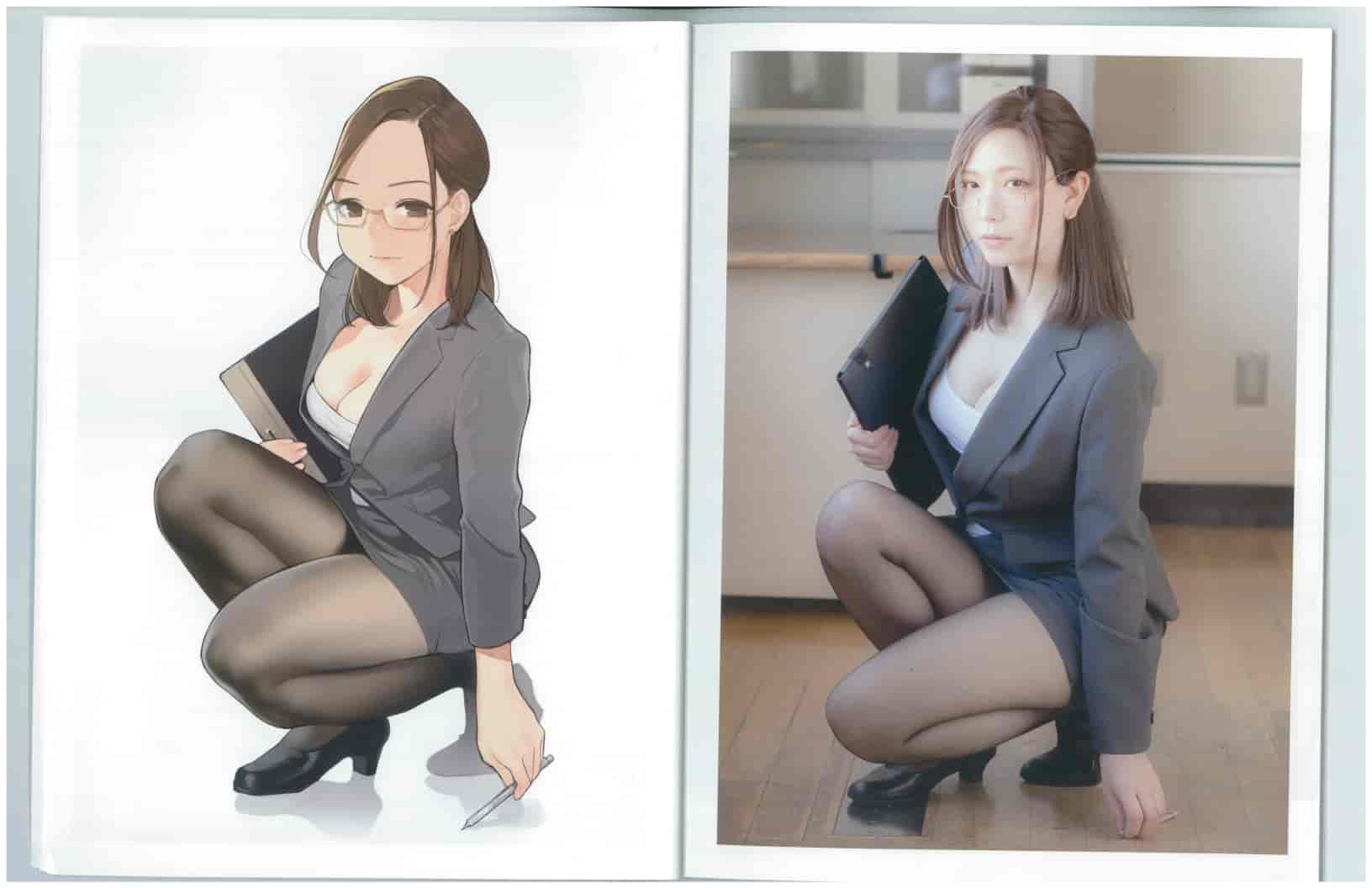 よむ書店(よむ)よむタイツ セピア[28P]