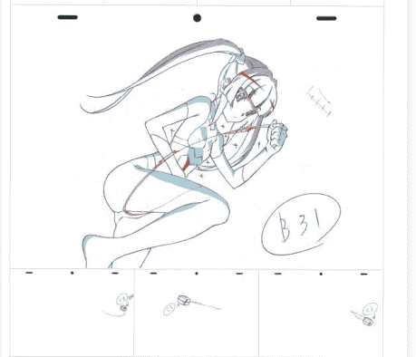战姬绝唱SYMPHOGEAR AXZ 动画线稿原画集 下卷[130P]