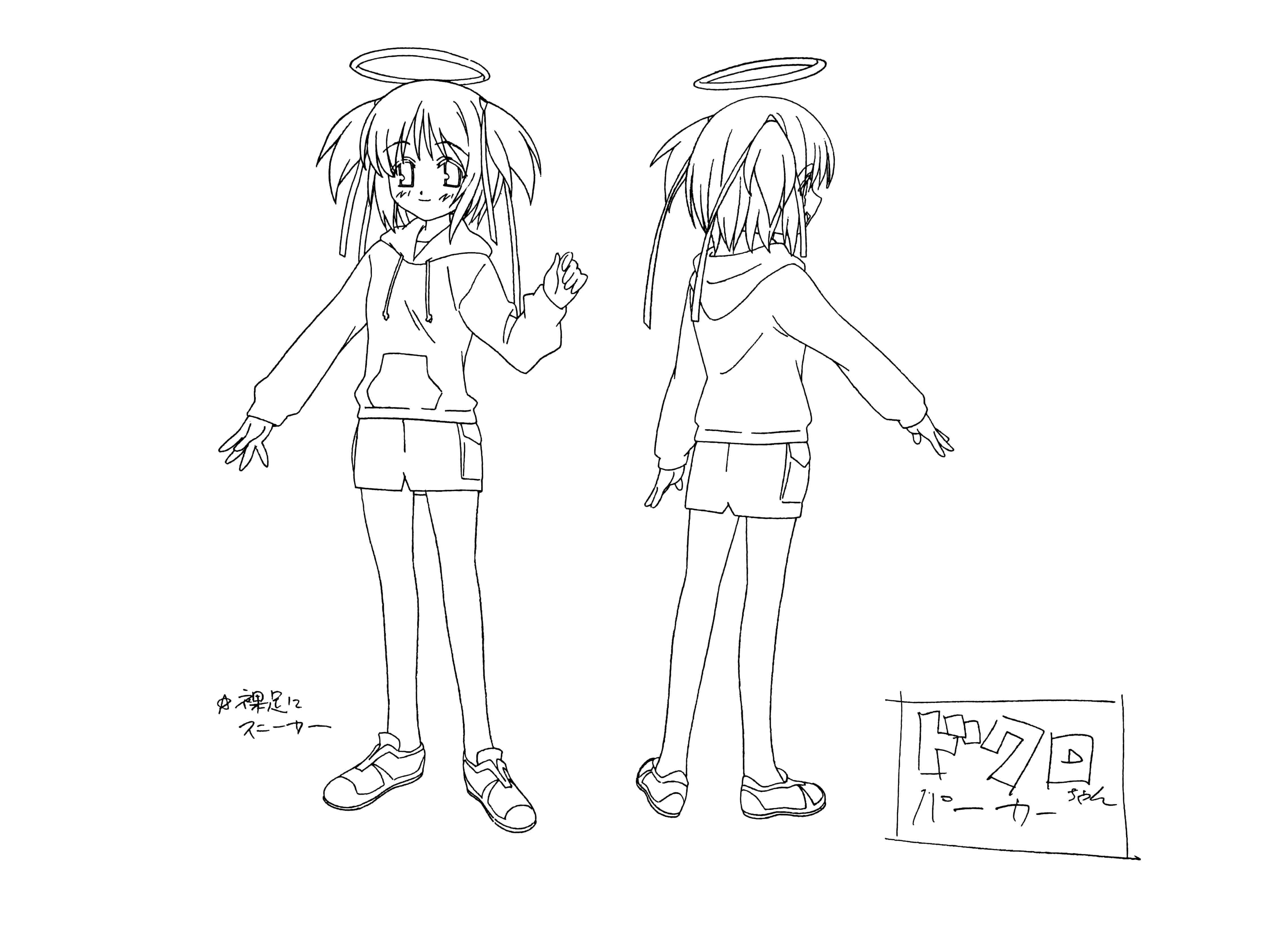 扑杀天使朵库萝 动画线稿原画集[64P]