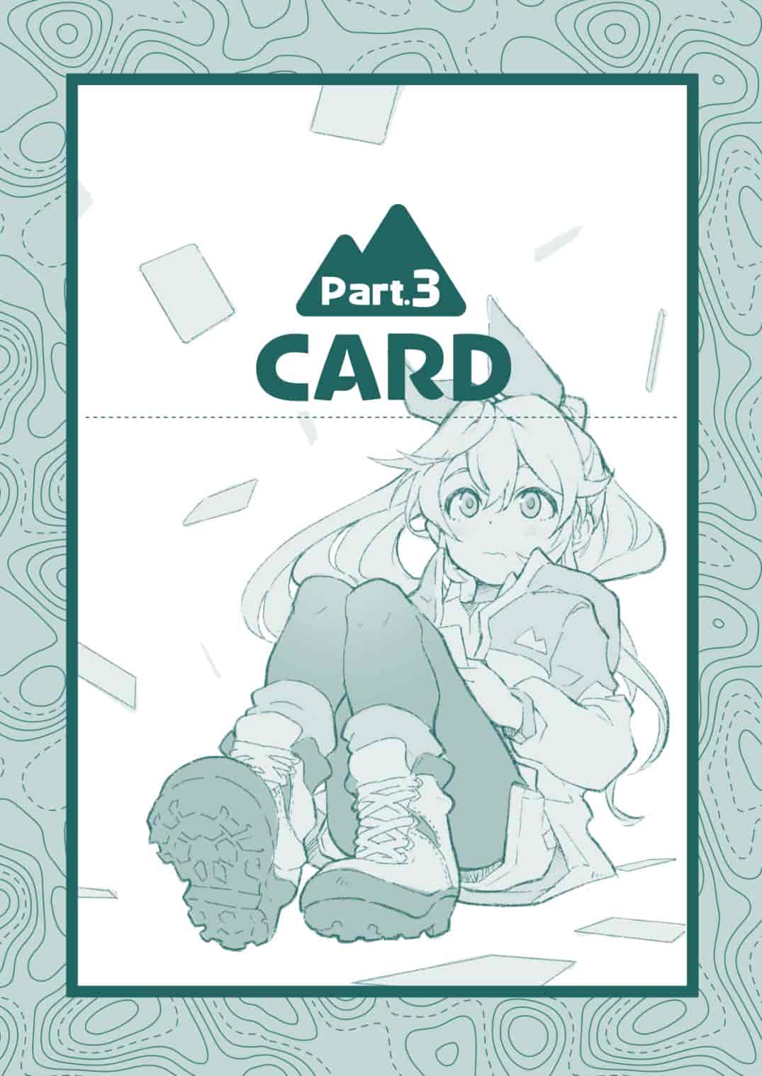 ヤマふだ！にごうめ 設定資料集 ヤマほん！ 英日双版本[34P]