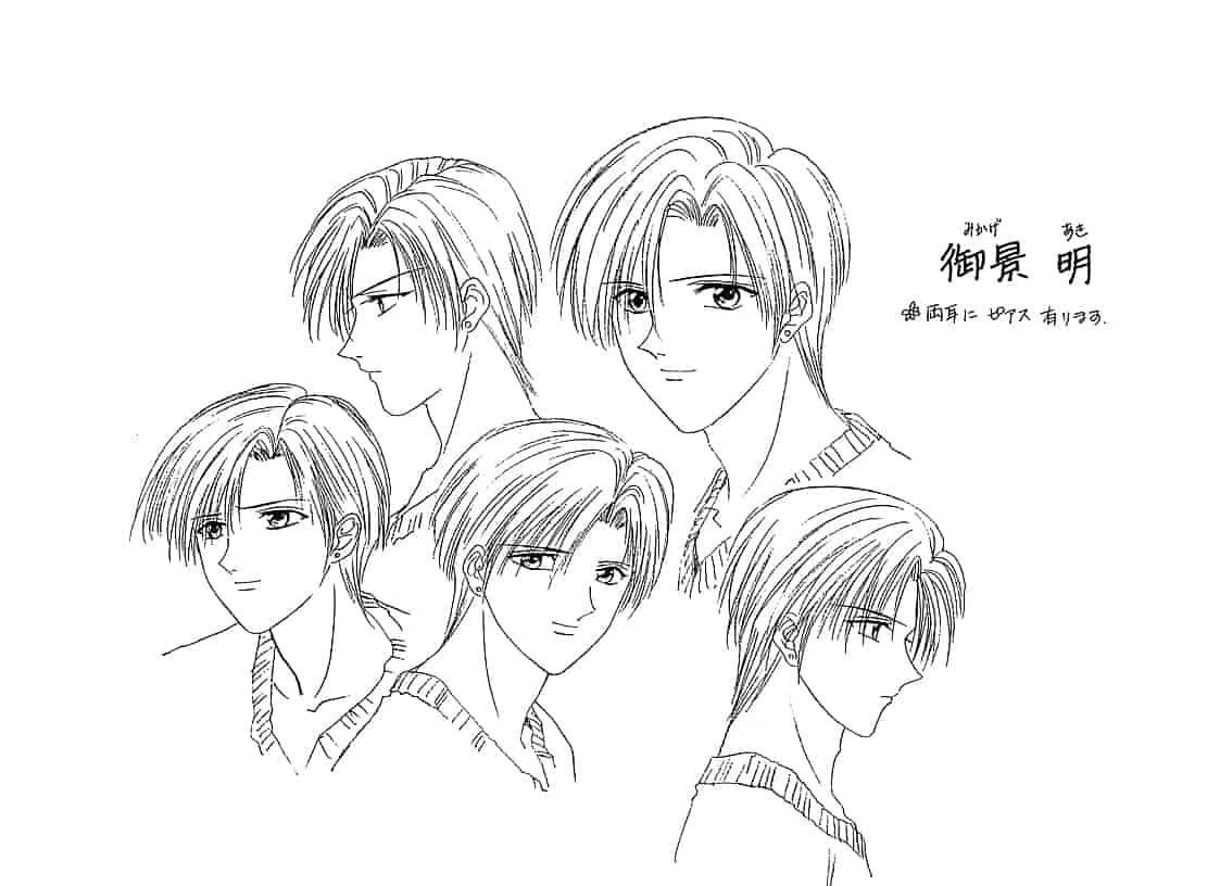梦幻妖子 动画资料设定线稿集[39P]