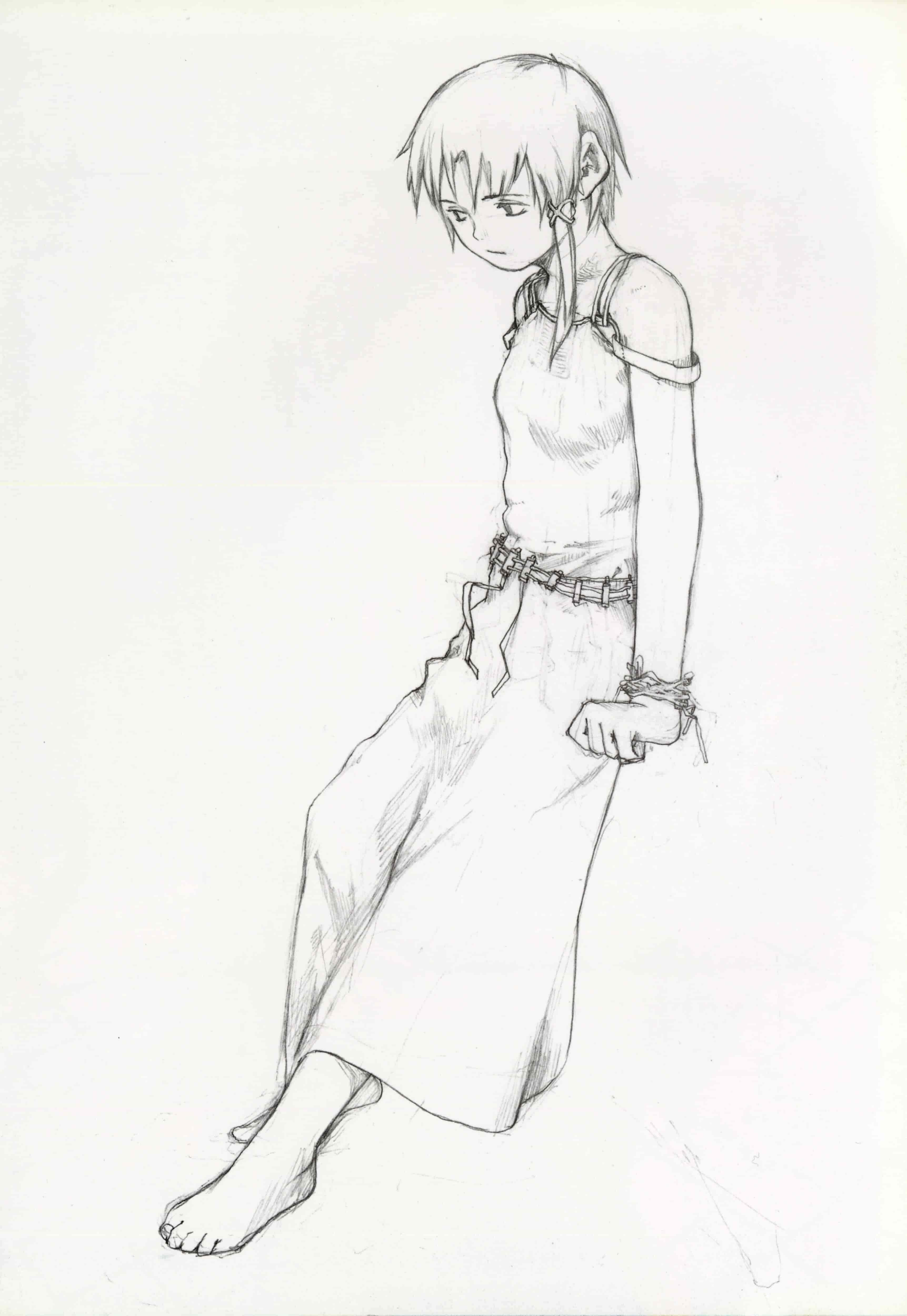 Yoshitoshi Abe Lain Illustrations[162P]
