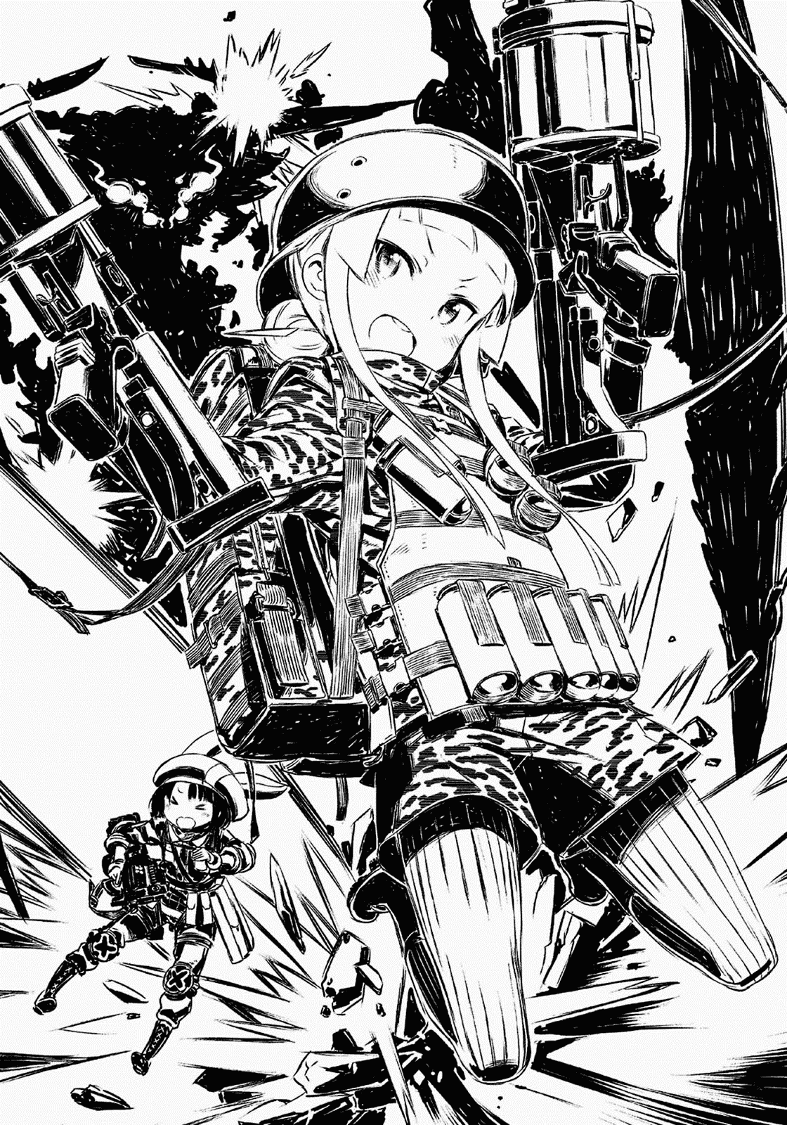 黑星红白(黒星紅白)刀剑神域外传 Gun Gale Online 小说插图合集 VOL1~9[142P]