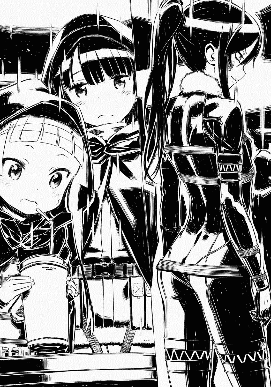 黑星红白(黒星紅白)刀剑神域外传 Gun Gale Online 小说插图合集 VOL1~9[142P]