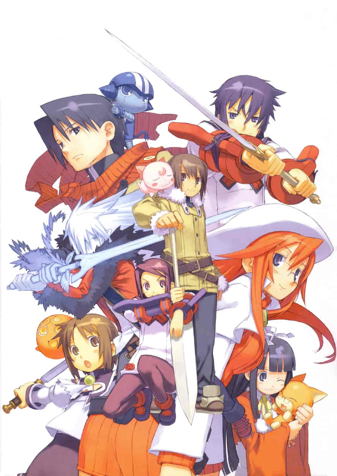 黑星红白(饭冢武史/黒星紅白)召唤之夜(summon night) 画集[98P]
