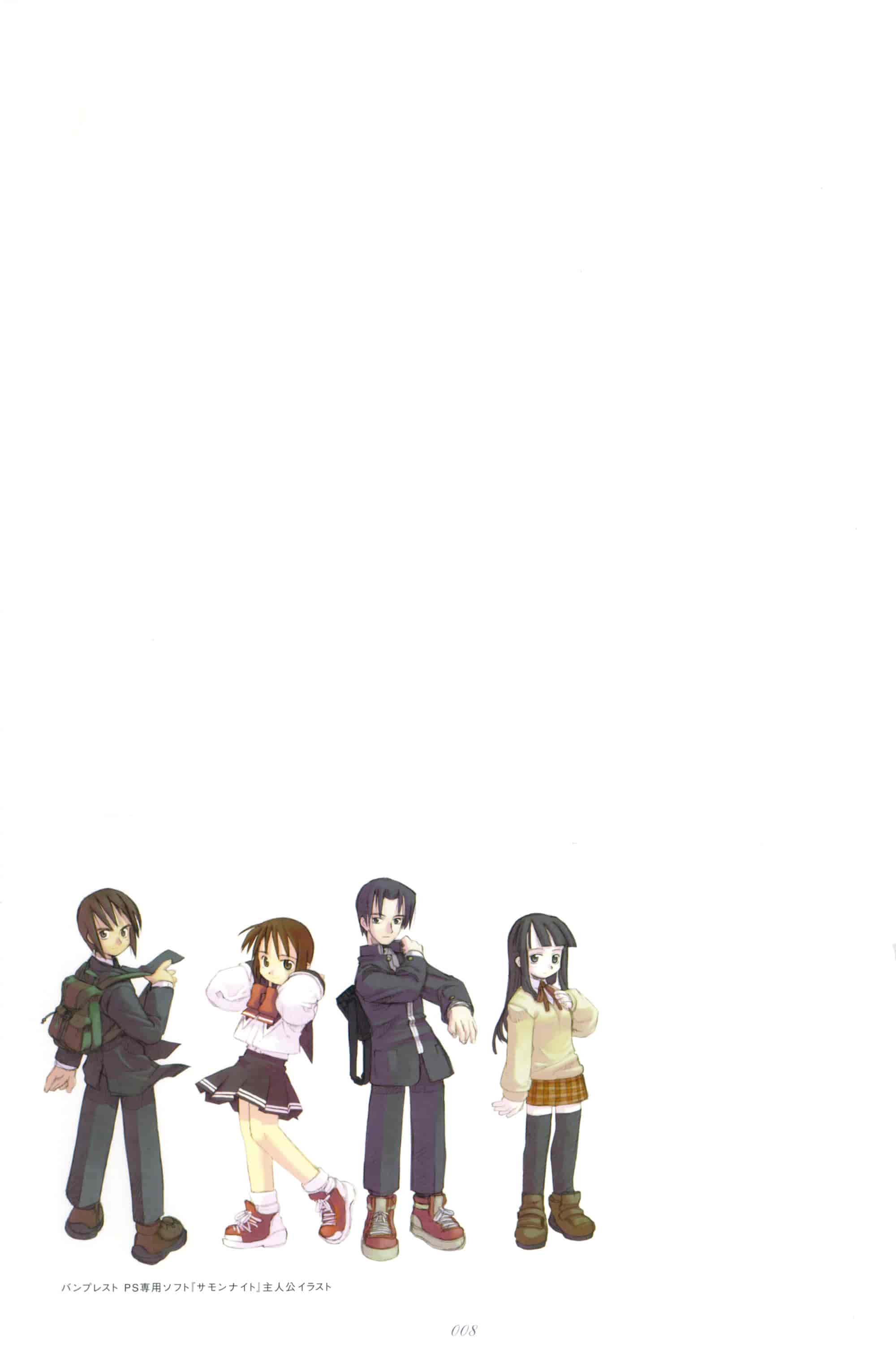 黑星红白(饭冢武史/黒星紅白)召唤之夜(summon night) 画集[98P]