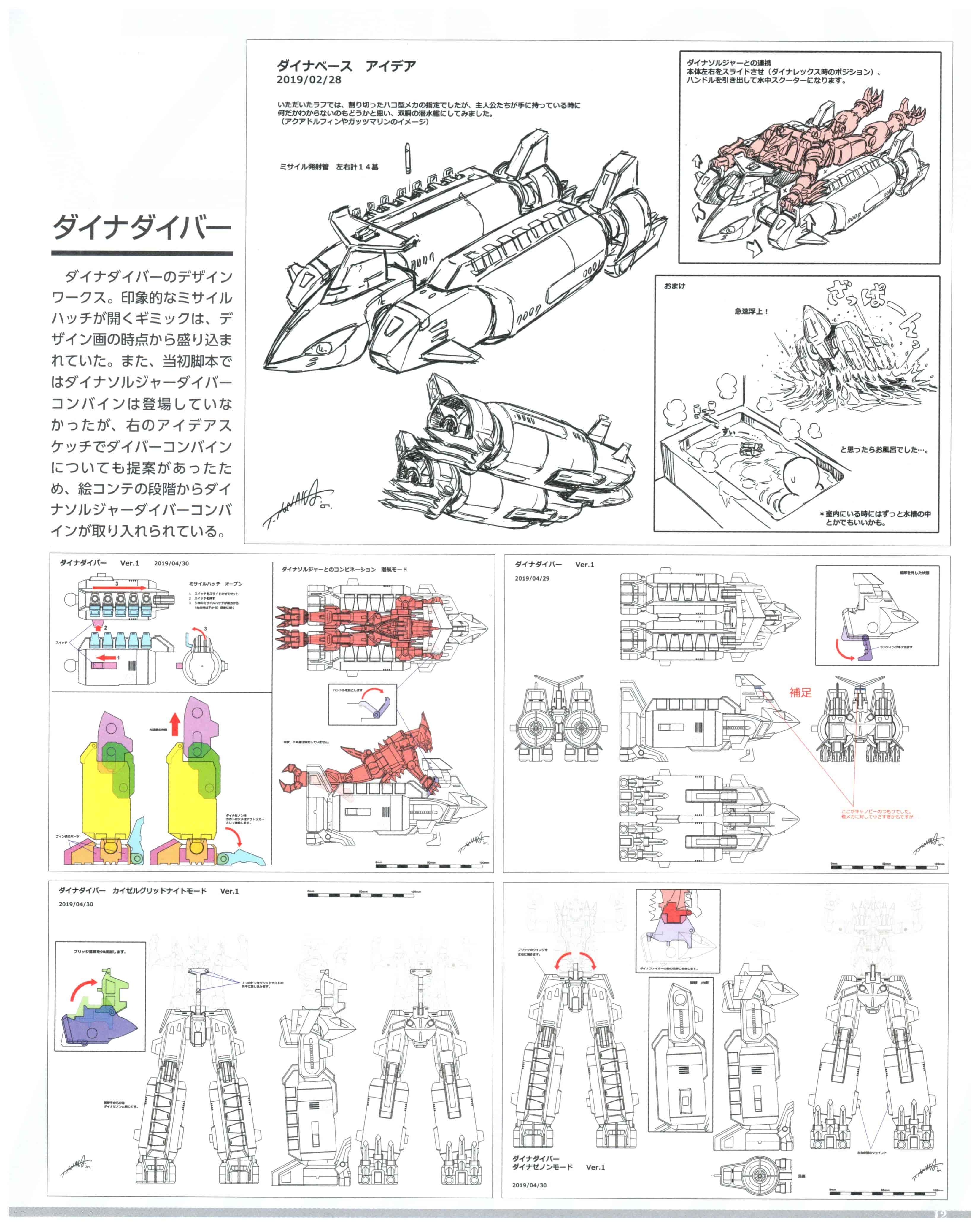 SSSS.DYNAZENON GRIDMAN UNIVERSE CHARACTER CONCEPT DESIGN[133P]