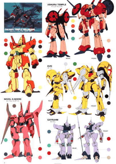 永野護重戦機エルガイム ヘビーメタル完全設定資料集[129P]