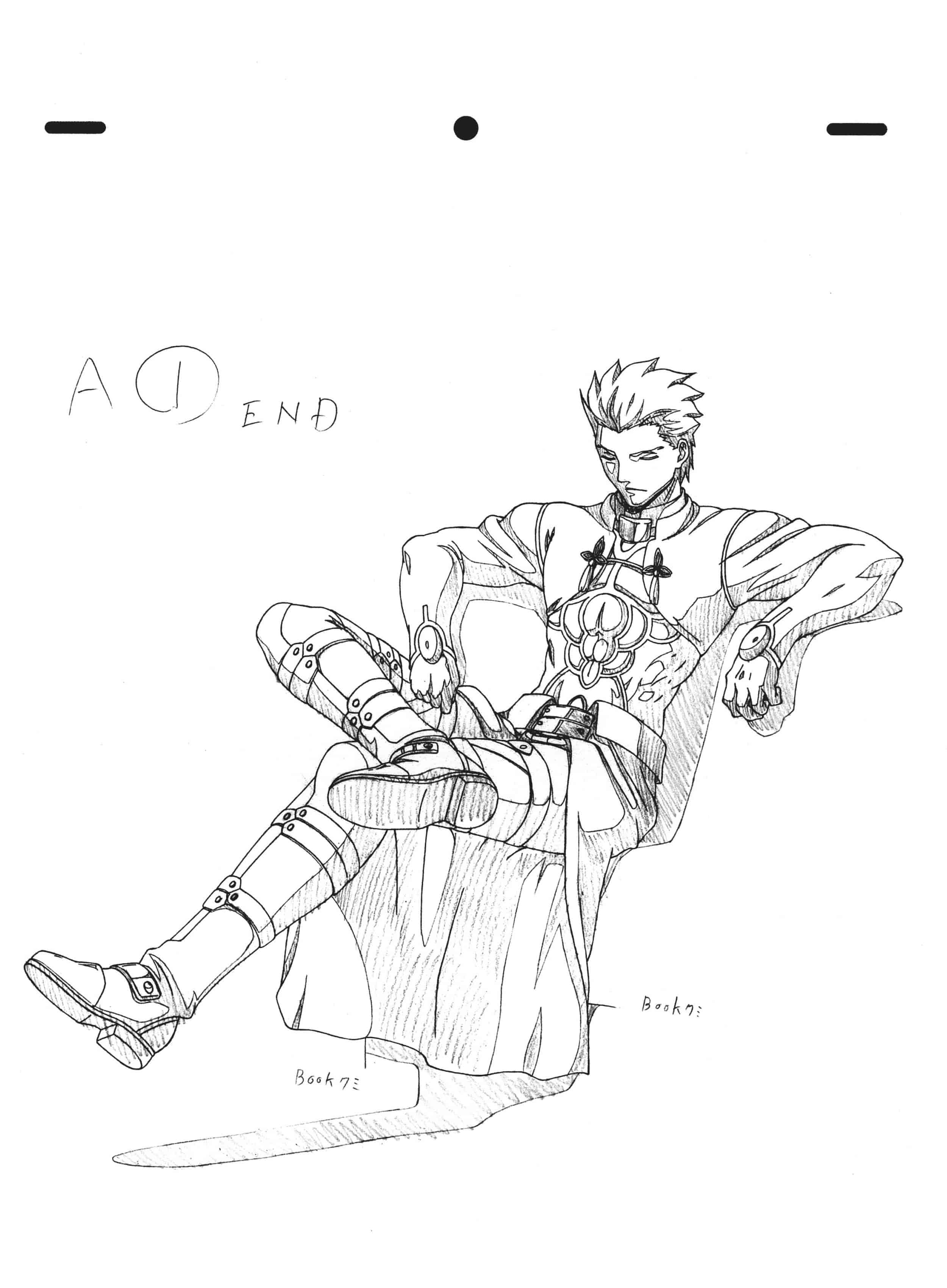 Fate/stay night -UBW- 角色关键帧原画[678P]