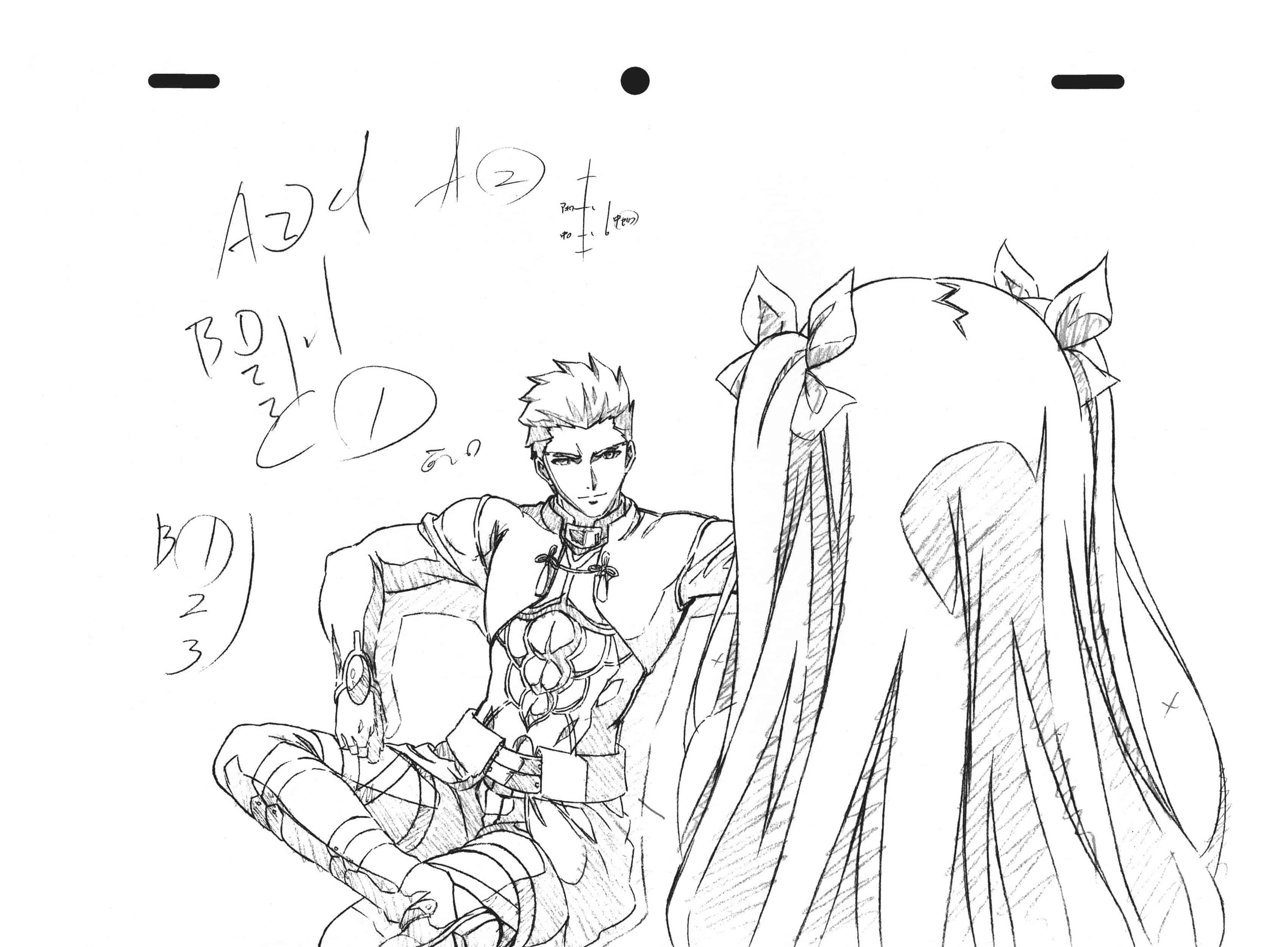 Fate/stay night -UBW- 角色关键帧原画[678P]