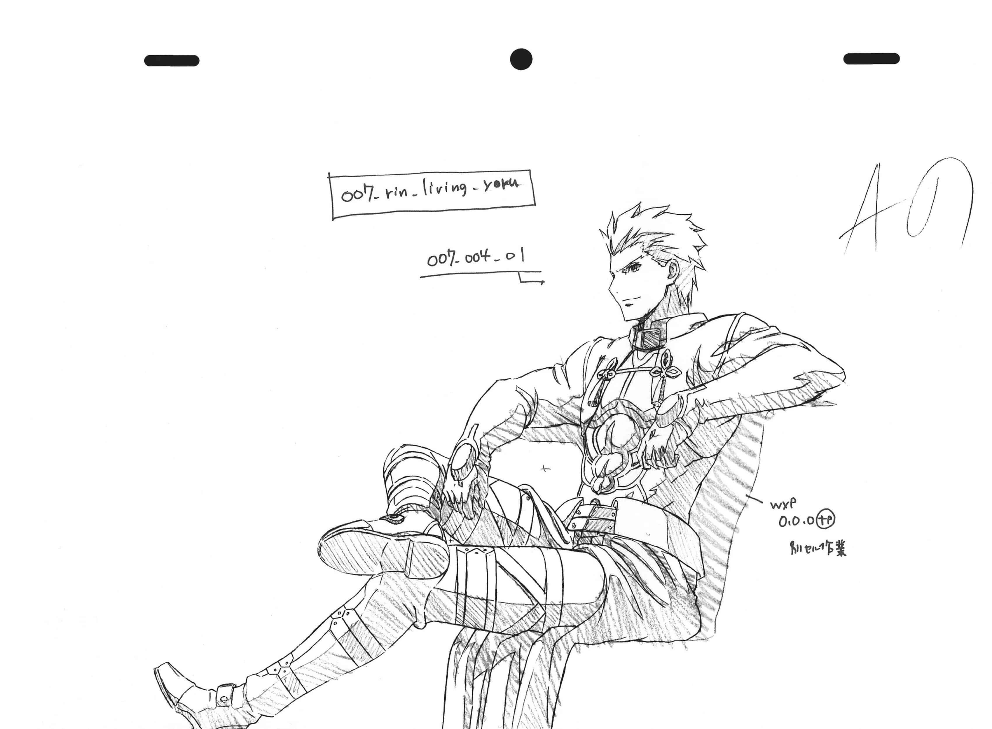 Fate/stay night -UBW- 角色关键帧原画[678P]
