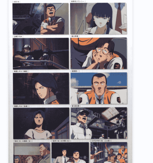 机动警察 完全设定资料集 vol.1-5[830P]