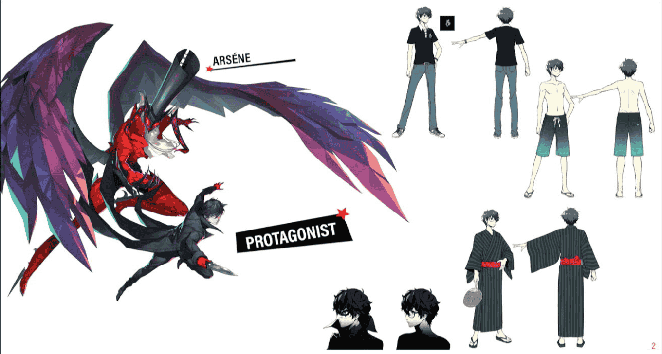 Persona 5 Strikers Artbook[156P]