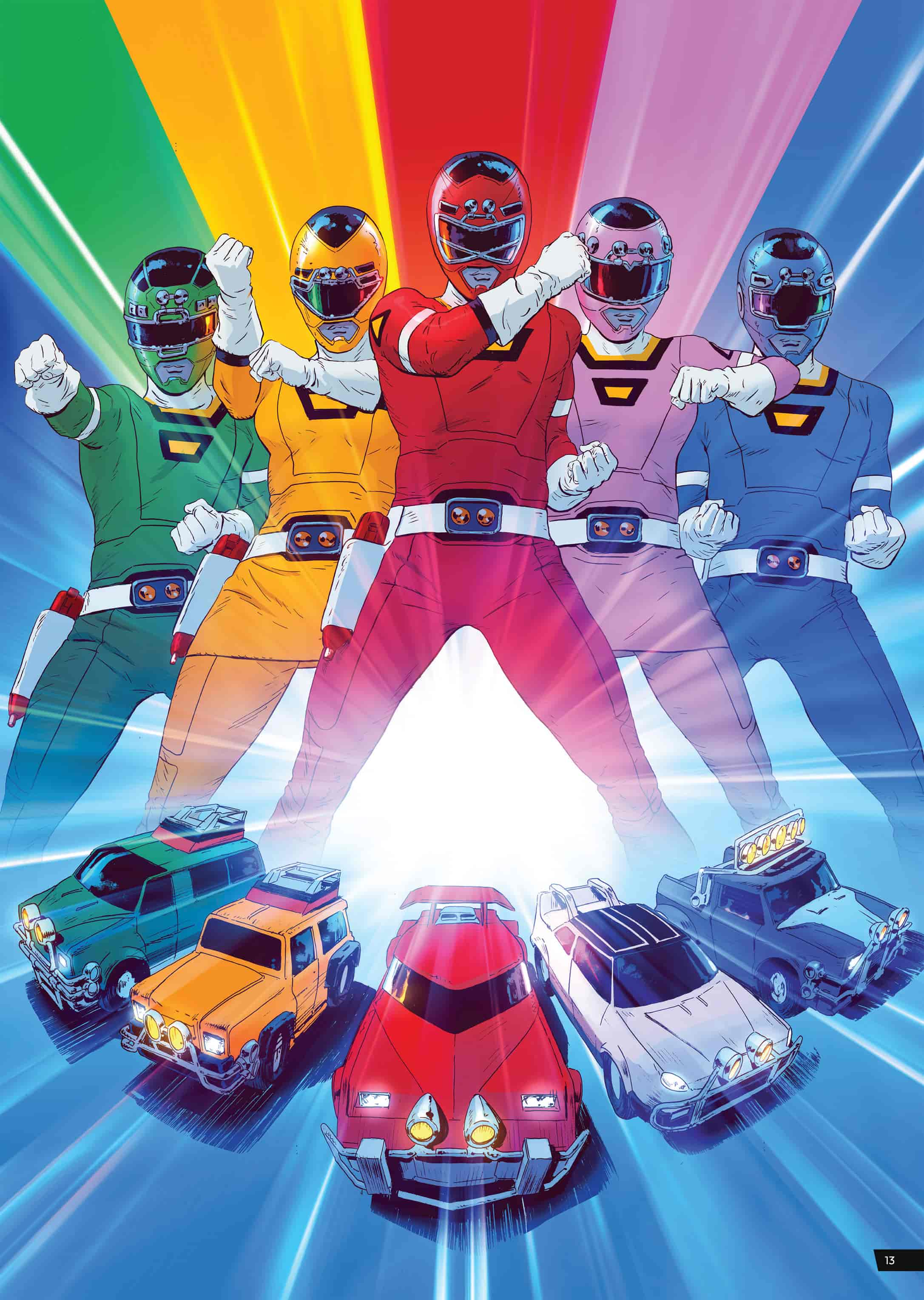 Saban's Power Rangers Artist Tribute[102P]