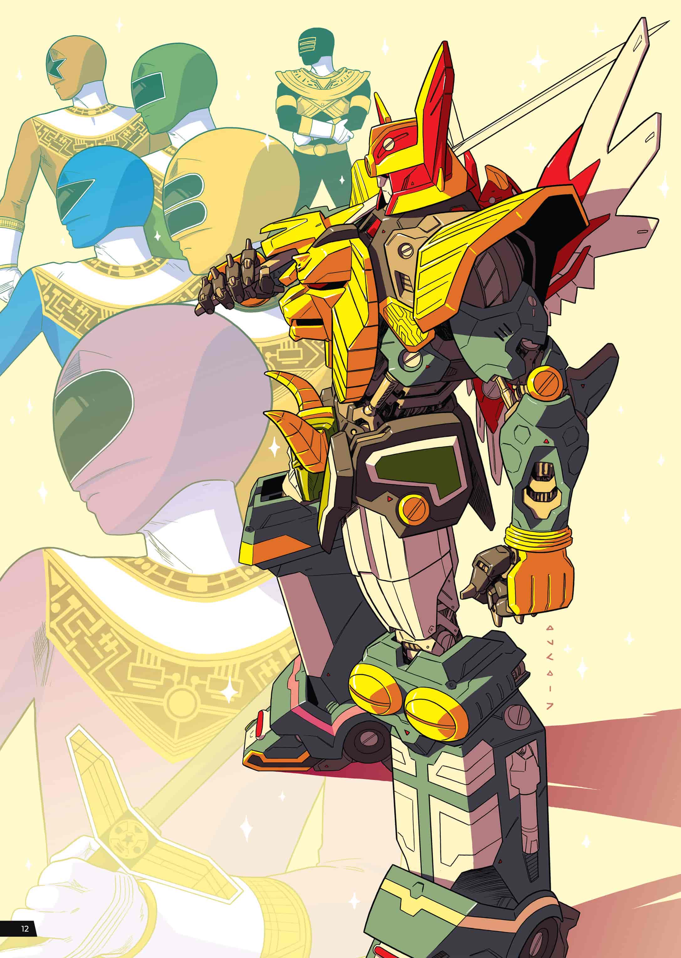 Saban's Power Rangers Artist Tribute[102P]