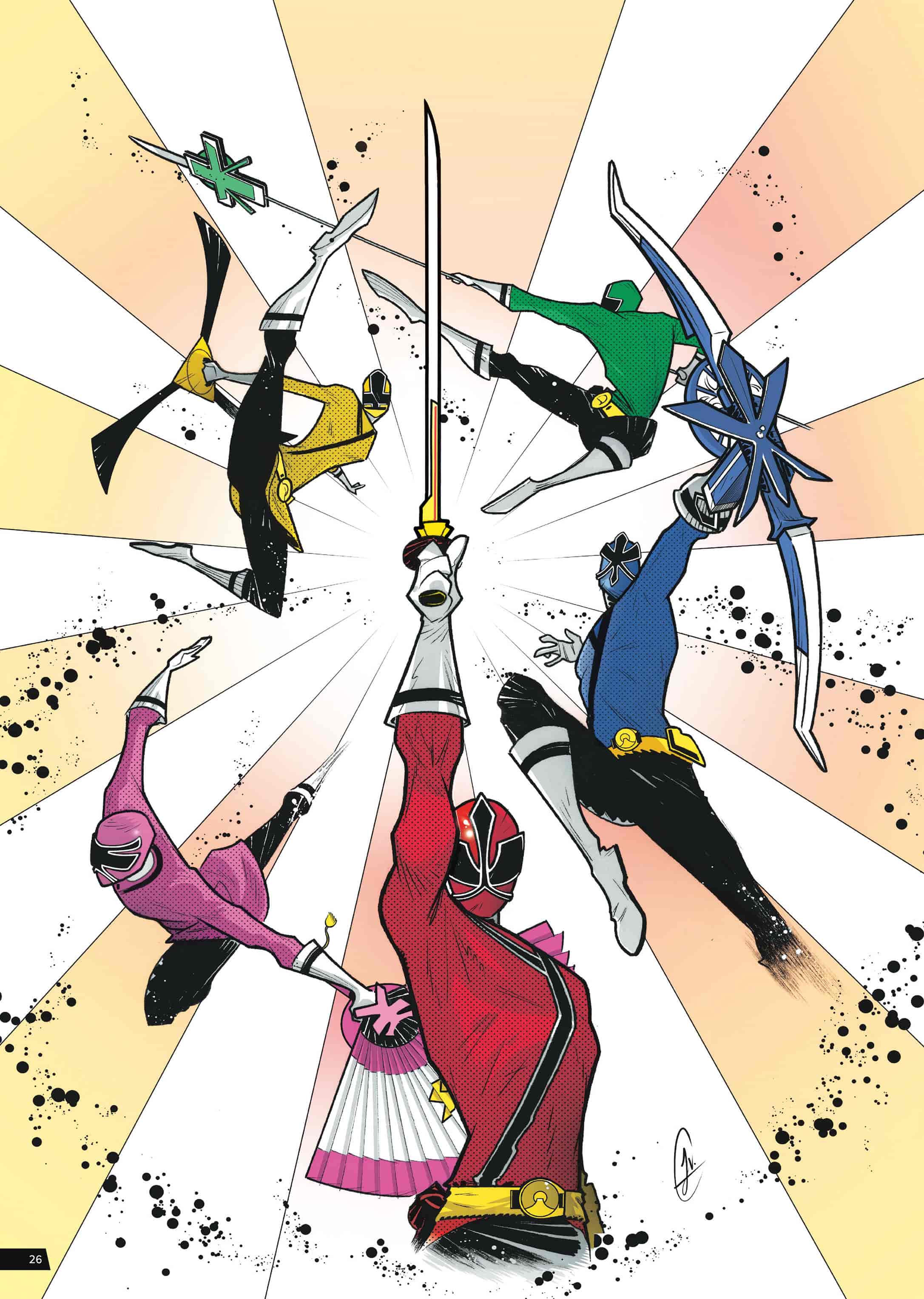 Saban's Power Rangers Artist Tribute[102P]