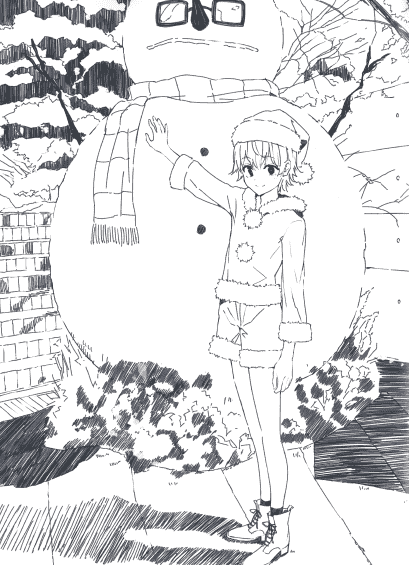 vividcolor (ぽんかん⑧)俺ガイルなラフ本 vol.03[08P]