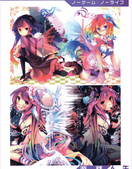 榎宮祐NO GAME NO LIFE 游戏人生 插画集 中文版[116P]